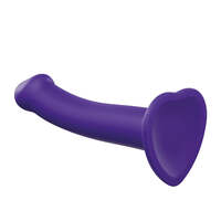 Strap On Me Silicone Dual Density Bendable Dildo XLarge Purple 7.5 Inch